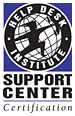 Support Center Certification ロゴ